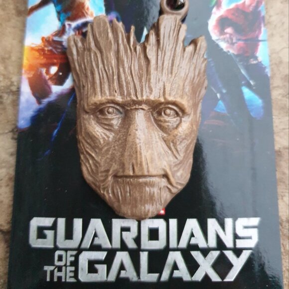 Groot Marvel Guardians of The Galaxy Key Chain Keyring Handbag Charm Accessory - Picture 1 of 3